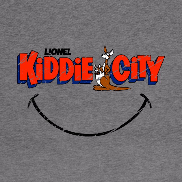 Kiddie City - Distressed by BigOrangeShirtShop